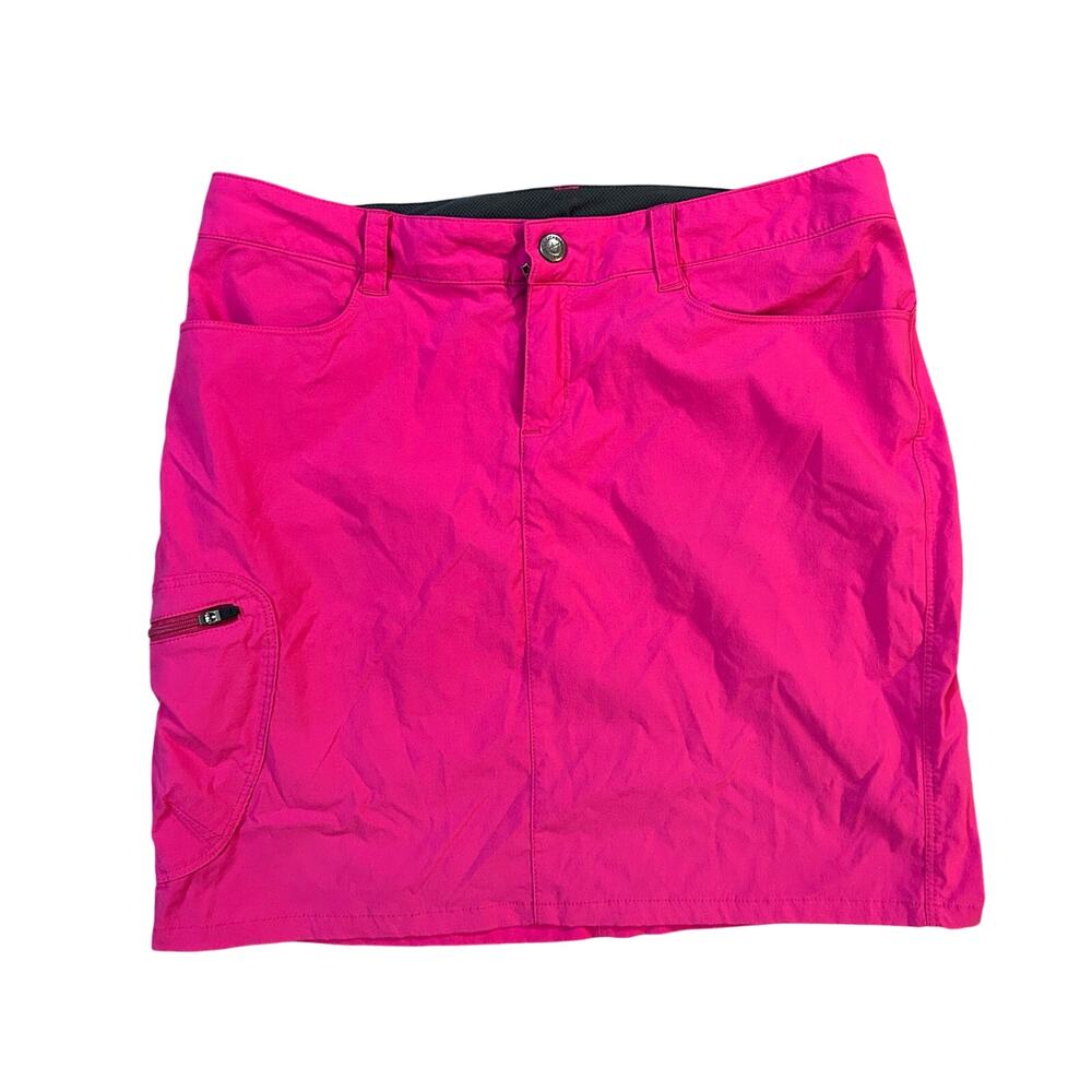 Patagonia Rock Craft Skirt Womens 4 Magenta Pink Granola Travel Outdoor Packable